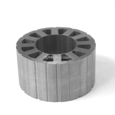 مهر زنی موتور با سرعت بالا OD77mm 12 شیار استاتور و هسته روتور