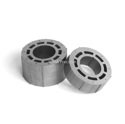 روتور و استاتور موتور اینرسی کوچک OD122 میلی‌متری مدل‌های مختلف هسته موتور سفارشی روتور و استاتور فولاد سیلیکونی با کیفیت بالا