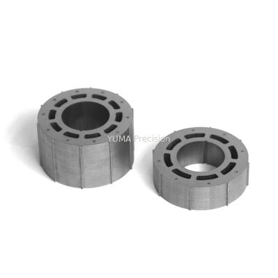 روتور و استاتور موتور اینرسی متوسط ​​OD122 میلی متر مدل های مختلف هسته موتور سفارشی روتور و استات از فولاد سیلیکونی با کیفیت بالا